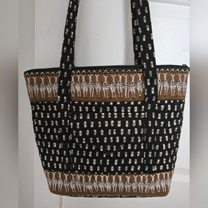 Vera Bradley Zebra Tote Bag